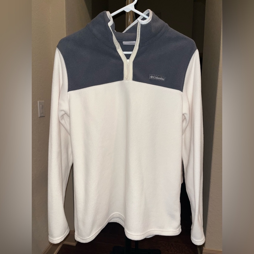 columbia quarter zip fleece pullover